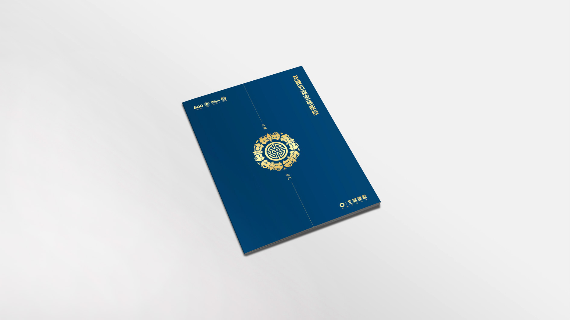 北新建材宣傳冊封面設計_高瑞品牌_北京宣傳冊設計